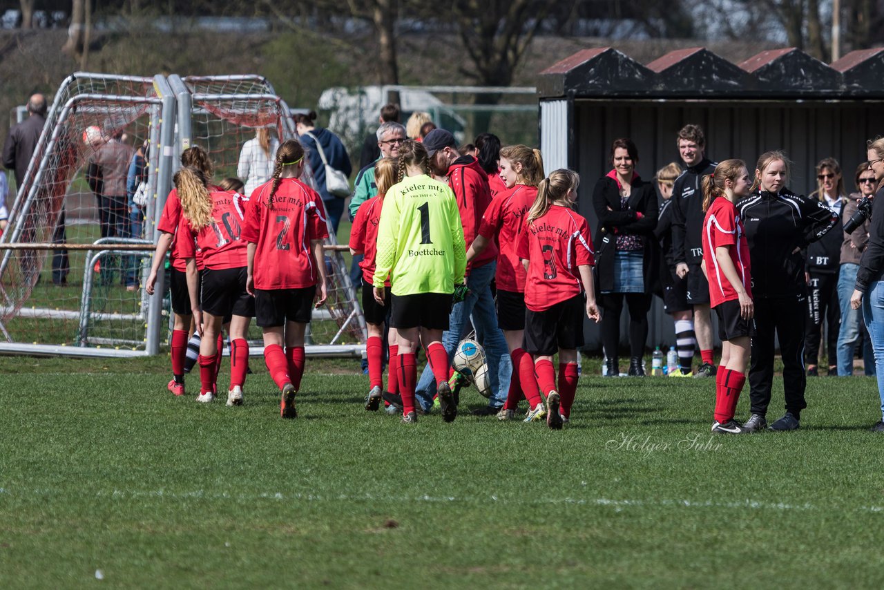 Bild 321 - B-Juniorinnen Kieler MTV - SV Frisia 03 Risum-Lindholm